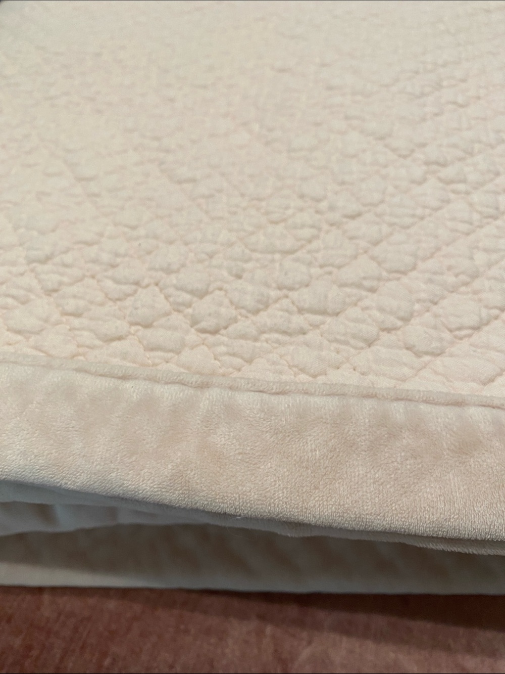 King Size Blush Pink Quilt